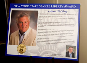 NYS Senate Liberty Award