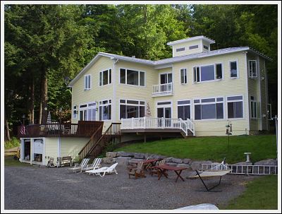 Fiber Cement Siding on Lakehouse
