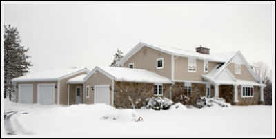 Fiber Cement Siding and Cultured Stone