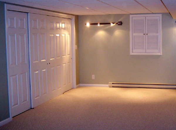 basement closets and concealed mechanicals
