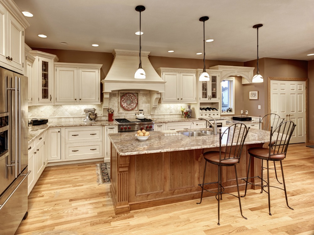 three light over kitchen island