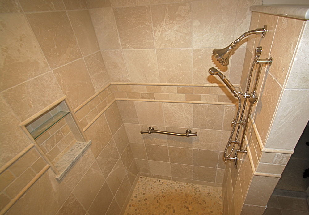 WalkIn Shower Design Ideas Photos and Descriptions