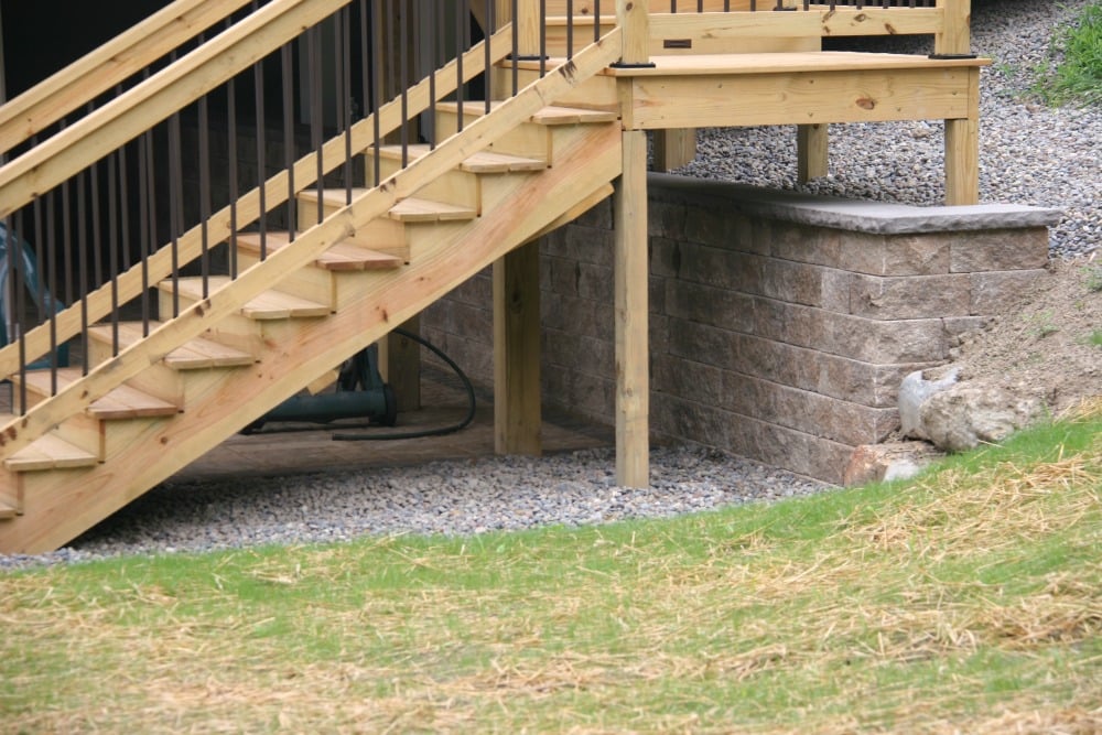 Retaining Wall Blocks Building Company Syracuse CNY Wood, Stone, Concrete