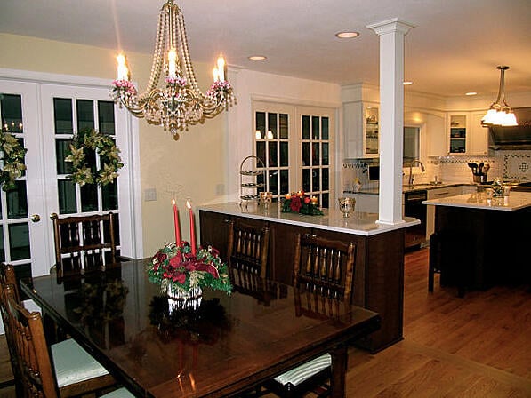 Unifying Kitchen And Dining Room Spaces, Cost Of Opening Up Kitchen And Dining Room