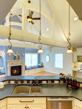Soapstone-Kitchen-Island-with-Granite-Composite-Sink