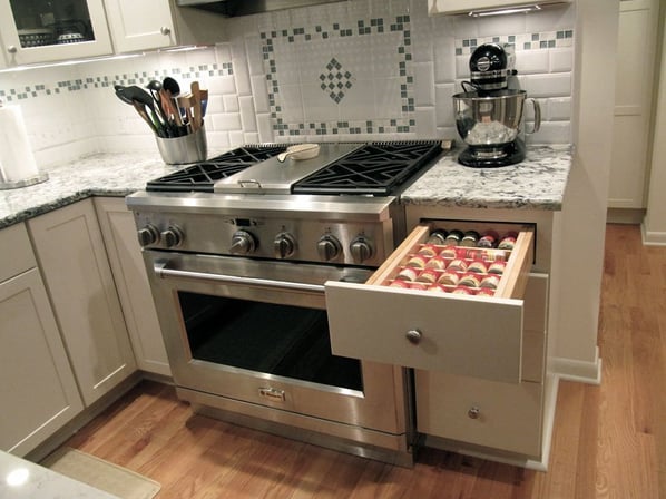 Kitchen Drawer Insert for Storing Spices