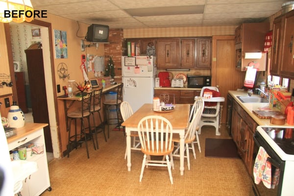 Before kitchen remodel