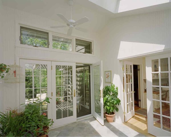 Breezeway sunroom addition