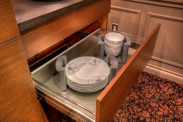 Kitchen Storage with Deep Drawers