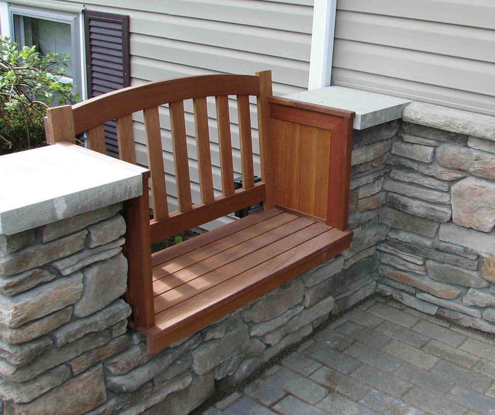 Mahogany-Bench