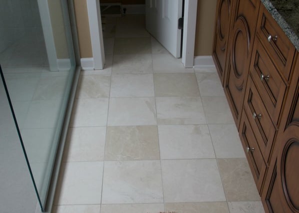 Master Bath With Heated Floor