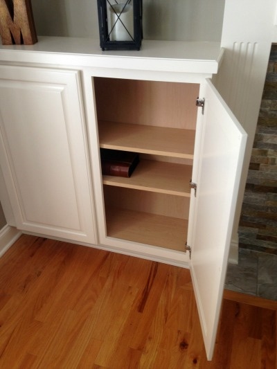 Bishop Cabinet in Living Room
