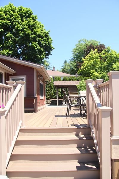 Composite Deck Stairs
