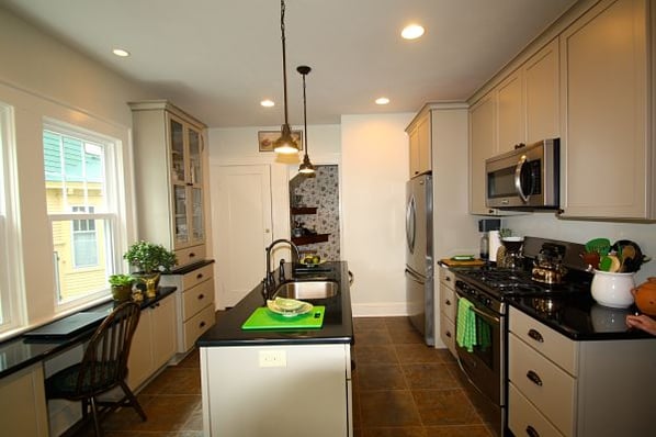 galley kitchen triangle