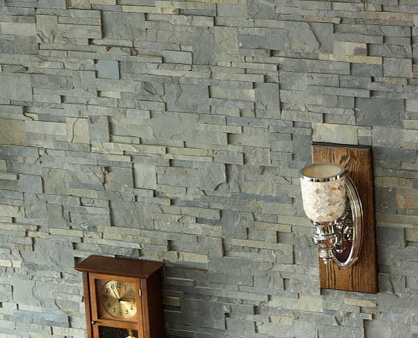 ledgestone veneer panel closeup