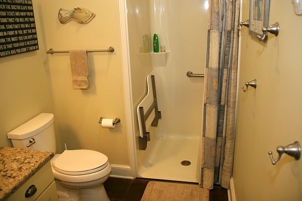 Low Profile Shower Base Threshold