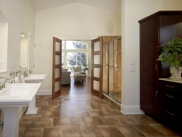Universal Design Master Bathroom