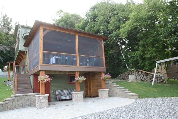 screened porch addition