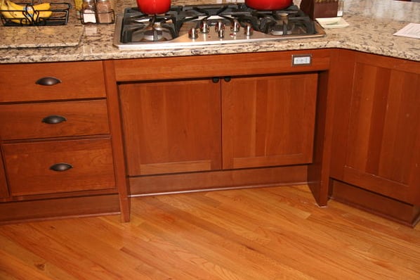 stovetop with front access controls