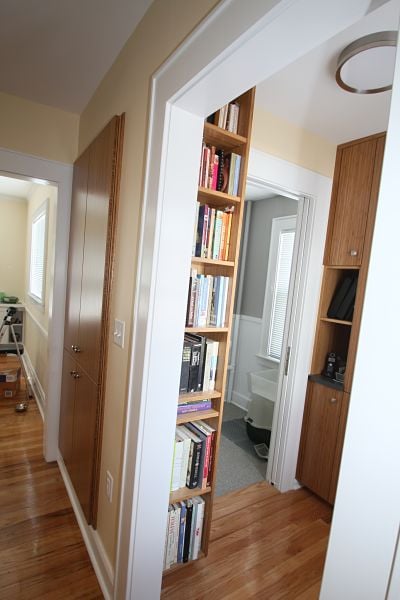 walk-in pantry and half bath