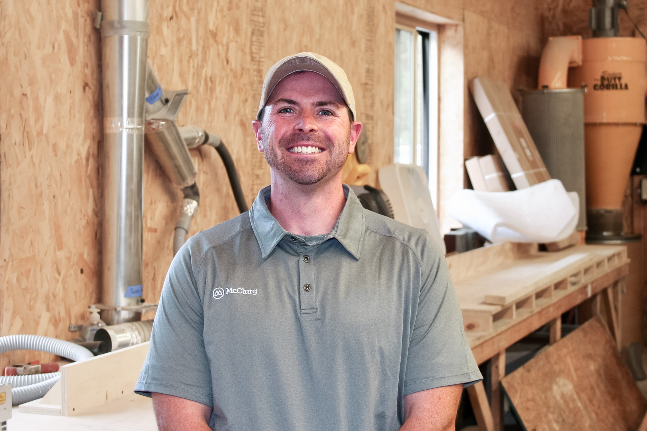 Derek Colby, Lead Carpenter - Production Team Photo