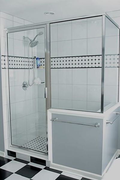 3 Options For Walk In Shower Bases, Mobile Home Bathtubs 54 X 42 Shower Base Double Threshold