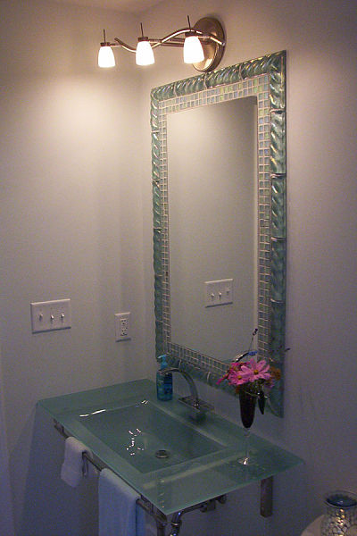 Tile-Mirror-Frame-with-Glass-Wall-Mount-Sink