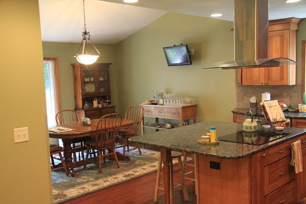 dining room and kitchen remodel