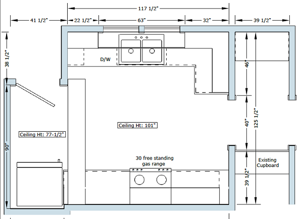 galley-kitchen-drawing