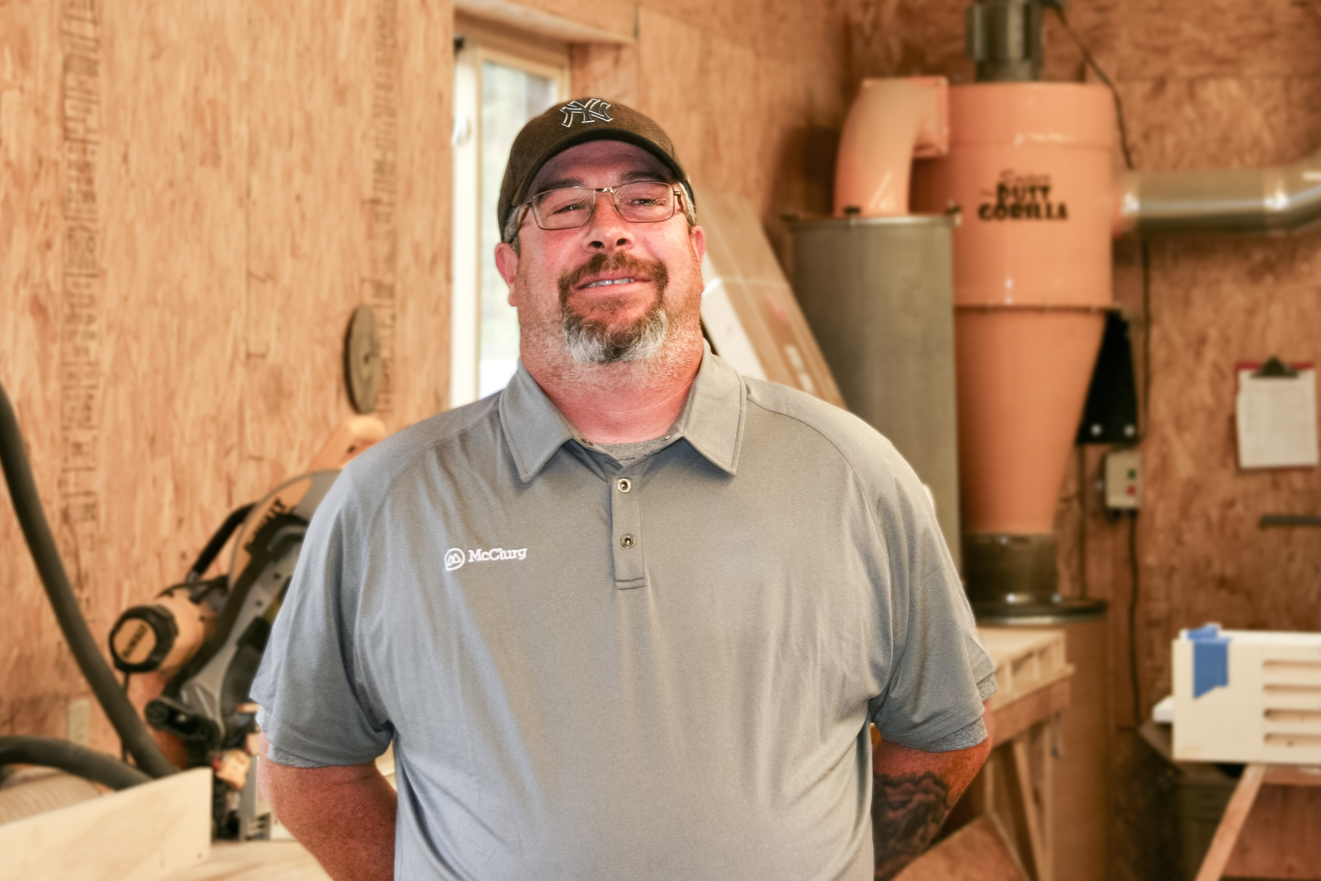 Dave Furness, Lead Carpenter - Production Team Photo