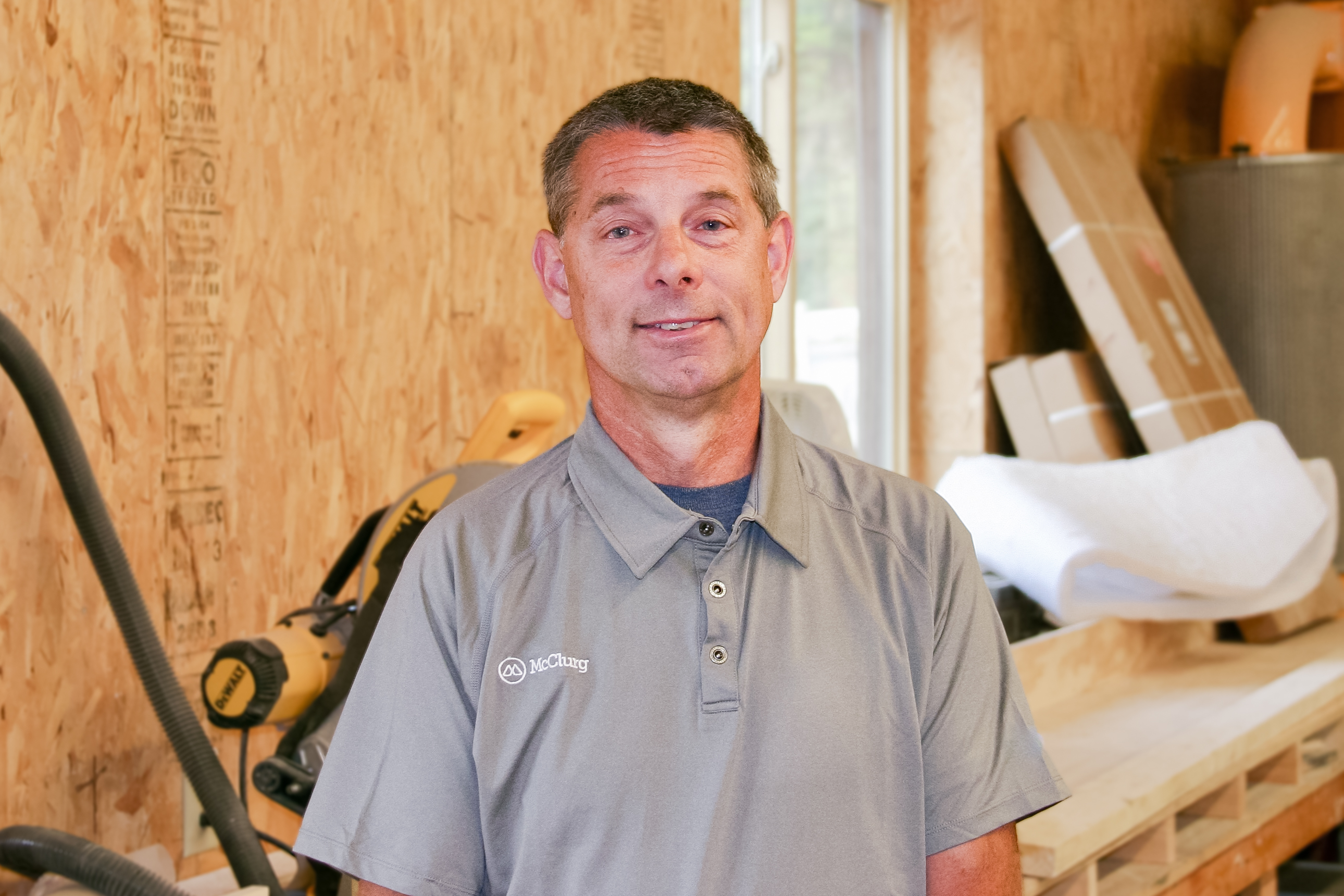 Jim Clark, Lead Carpenter - Production Team Photo